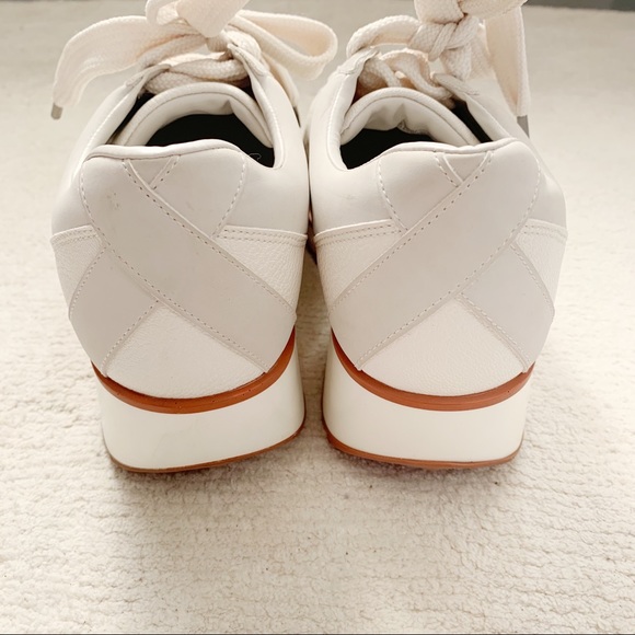 SOLD OUT ONLINE - ZARA Platform Sneakers in White - Picture 7 of 8